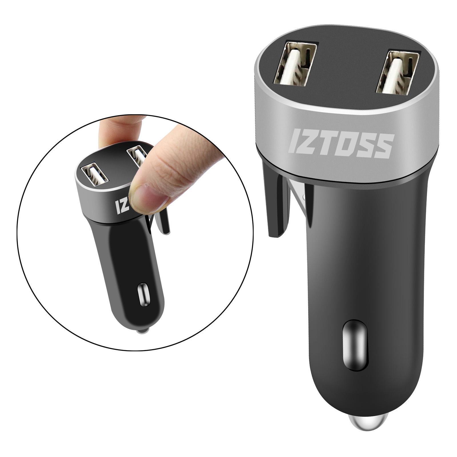 Multi-functional Car Charger Fast Charging Mini Small USB Dual 2 Port
