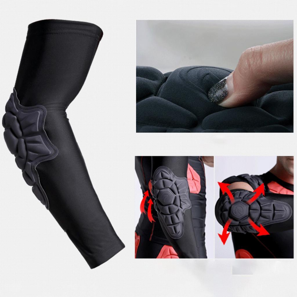Elastic Elbow Support Compression Padded Brace Arm Sleeve Protector