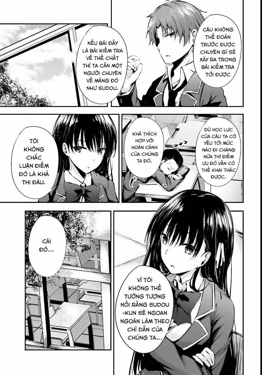 chào mừng đến với lớp học thượng đẳng: √horikita chapter 3 16