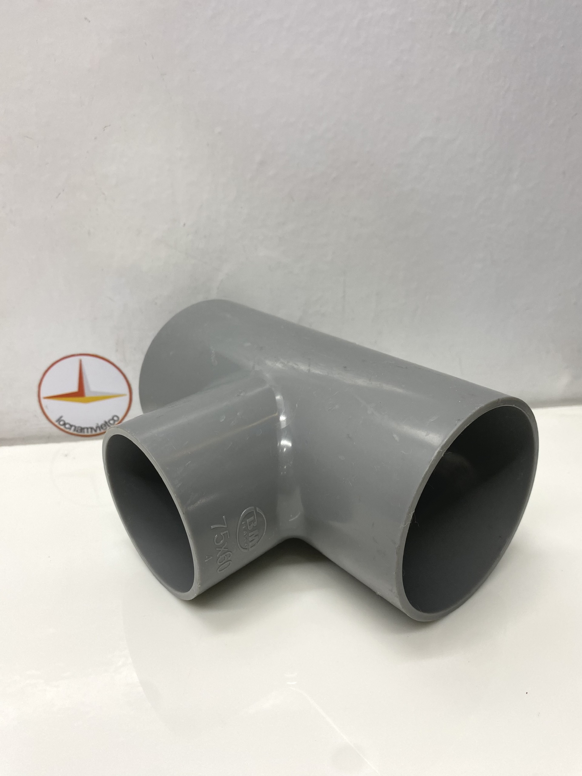 Tê giảm 75 x 60 nhựa PVC Bình Minh _ T75x60