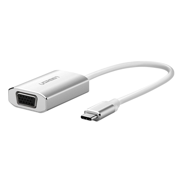 USB Type C to VGA Converter, 1.  Ugreen 25cm-40866 Hàng chính hãng