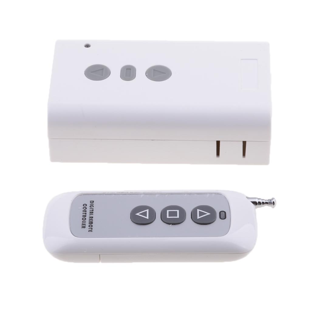 Wireless Remote Control Switch AC220V Relay Receiver & 3 Key Transmitter