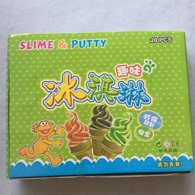 đồ chơi slime chất nhờn cốc kem - slime dạng mềm dẻo mã ALE35 Bdep