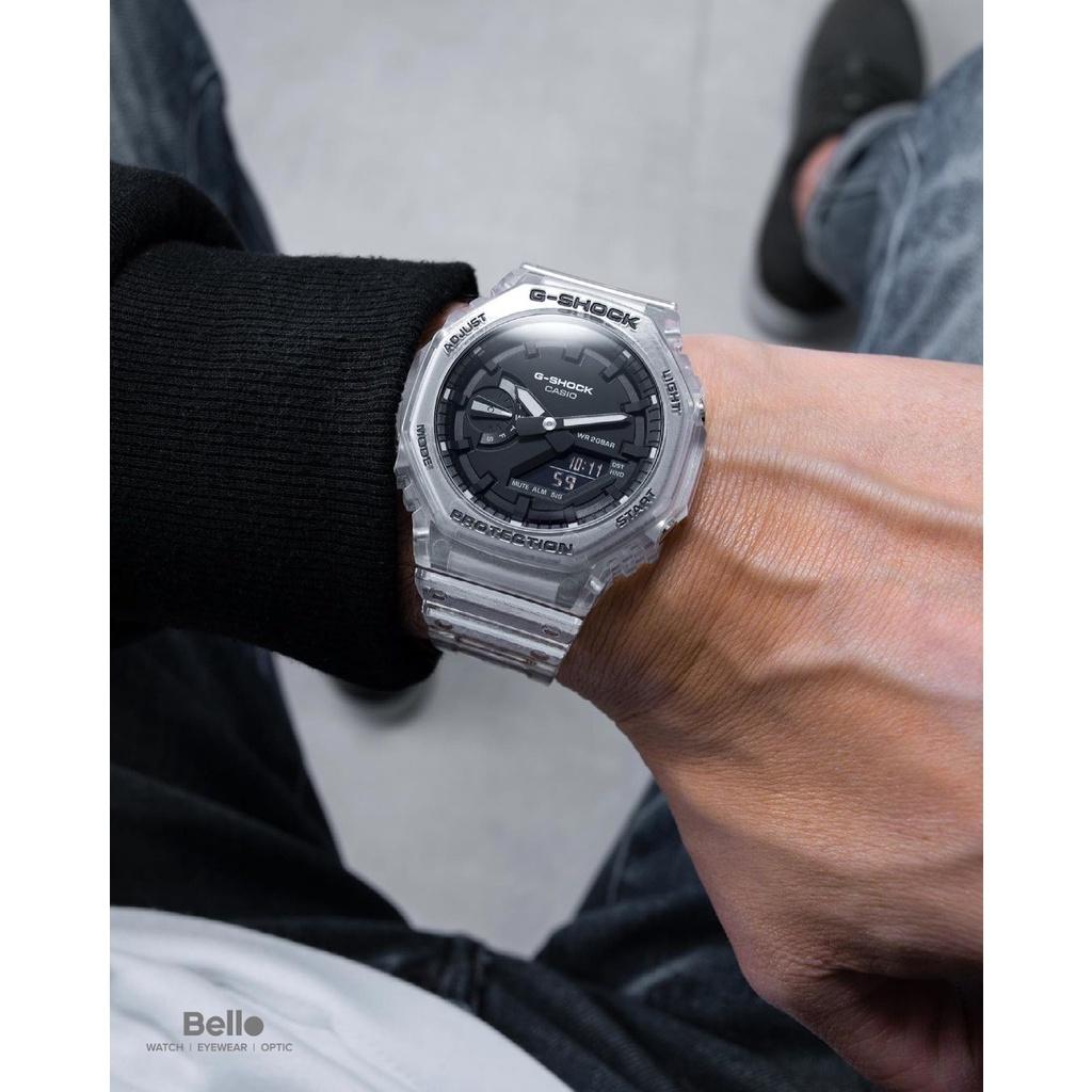 Đồng hồ nam dây nhựa Casio G-Shock chính hãng GA-2100SKE-7ADR