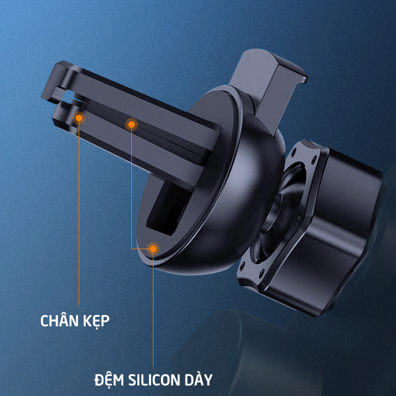 Giá đỡ điện thoại không dây trên ô tô ,sạc không dây cảm ứng tự động - D1587