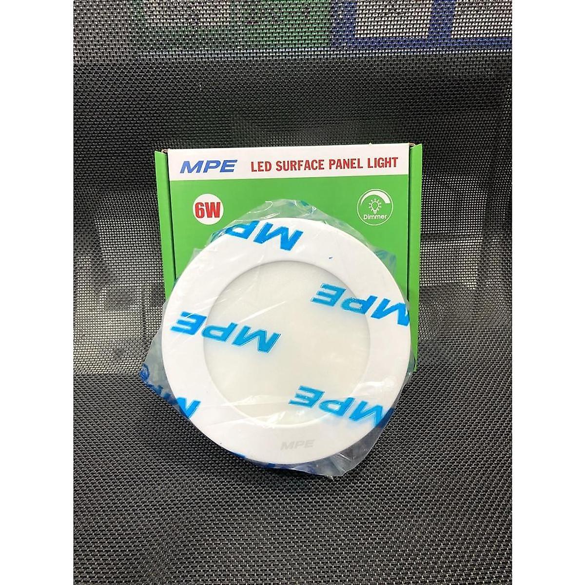 Đèn Ốp Nổi, Đèn LED Panel ốp trần 24W tròn/vuông - Thương hiệu MPE