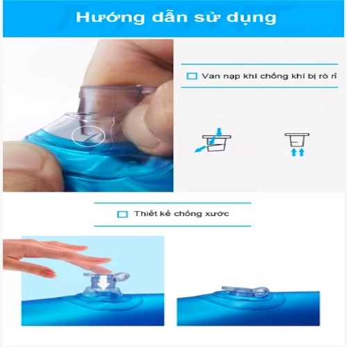 Vòng Phao Bơi Tự Động Nghiêng khi bơi Đa Hướng FitDesign - size M/ người từ 1m1 - 1m5