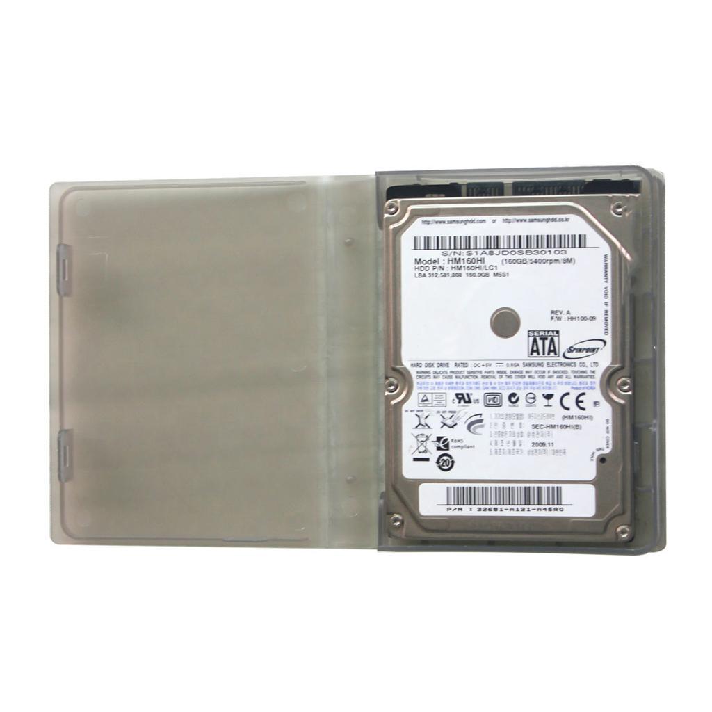 Red External 2.5" Enclosure SSD HDD Portable Disk Case Cover