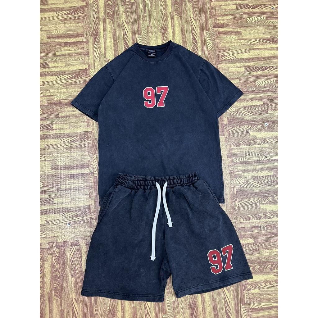 Quần short số 8 nỉ da cá Hogoto shop , quần short unisex nam nữ chất liệu cotton