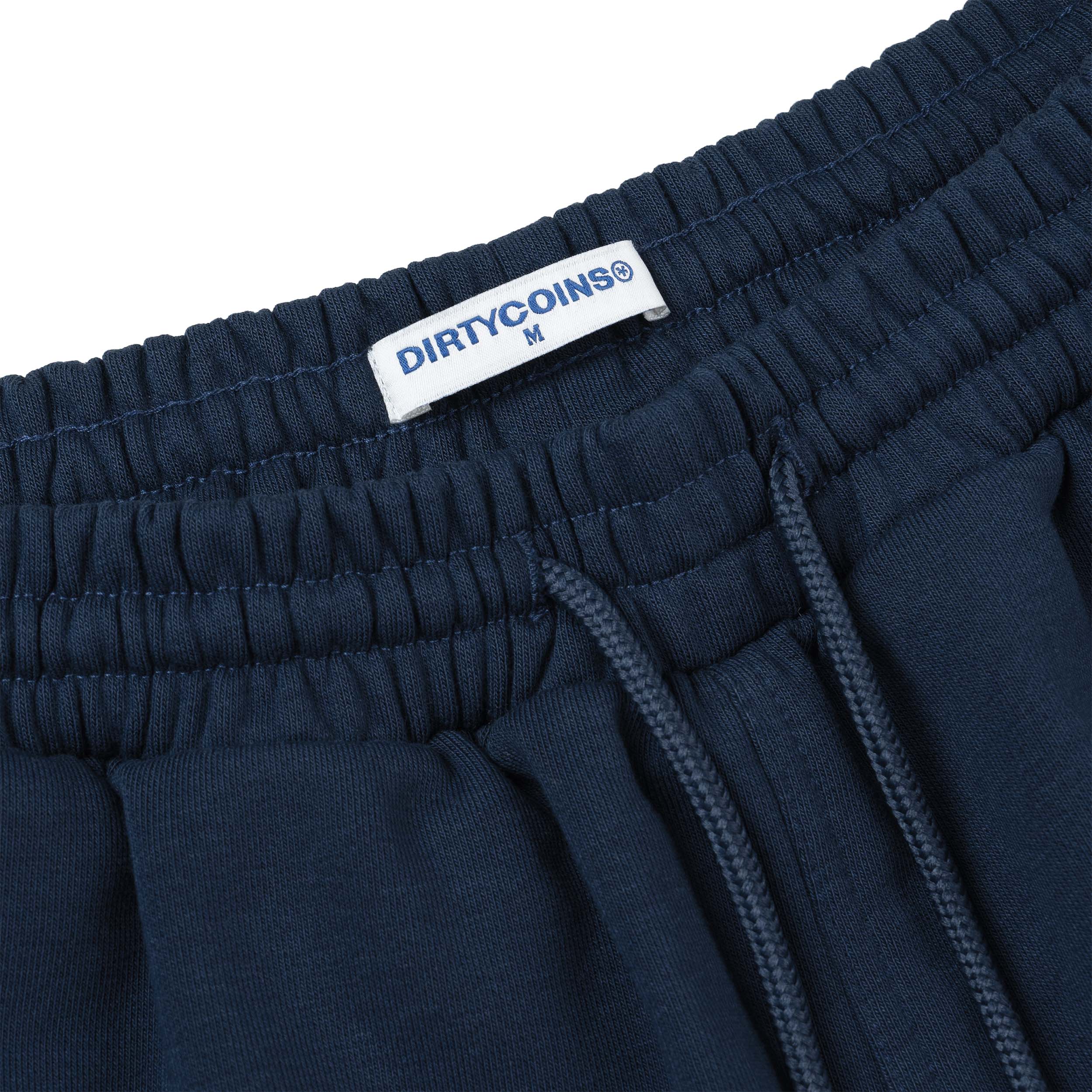 Combo Quần Áo DirtyCoins Sweatshirt Academy Script + Sweatshorts Academy - Blue