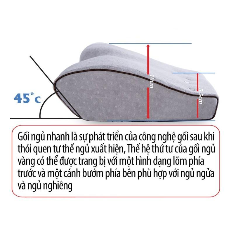 Gối ngủ nhanh không lo đau đốt cột sống chống mất ngủ