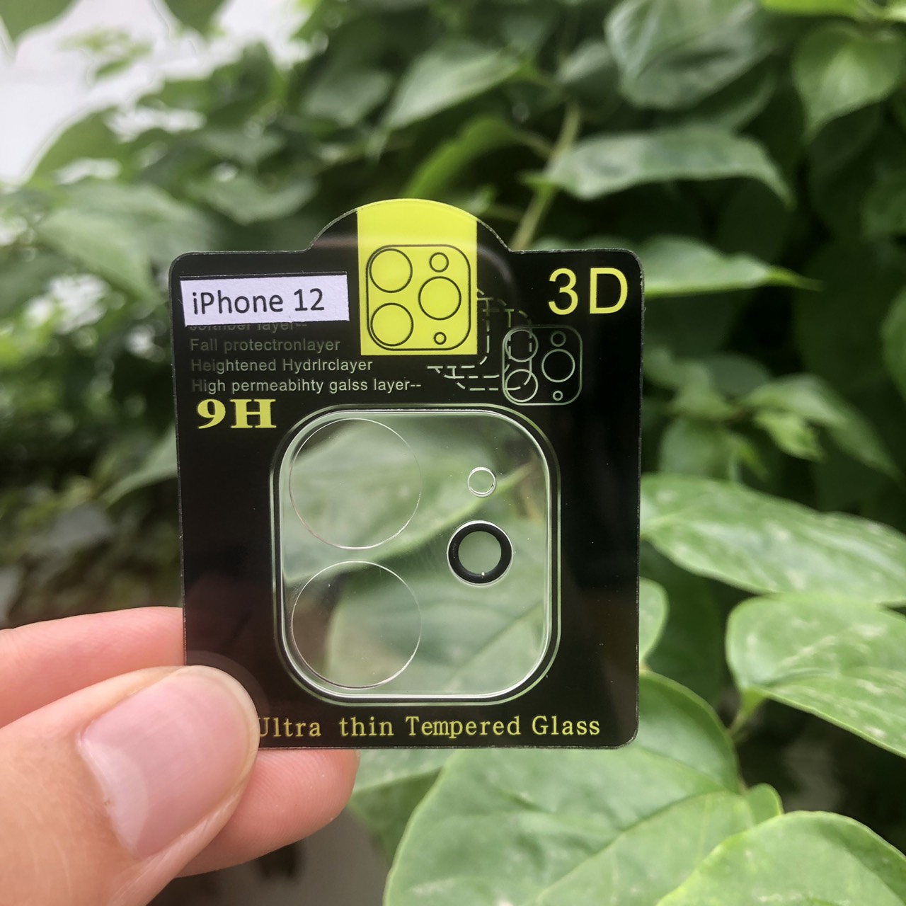 Cường Lực Camera 9H Dành Cho iPhone 12, 12 Mini, 12Pro, 12Pro Max - Kèm Bộ Khăn Lau