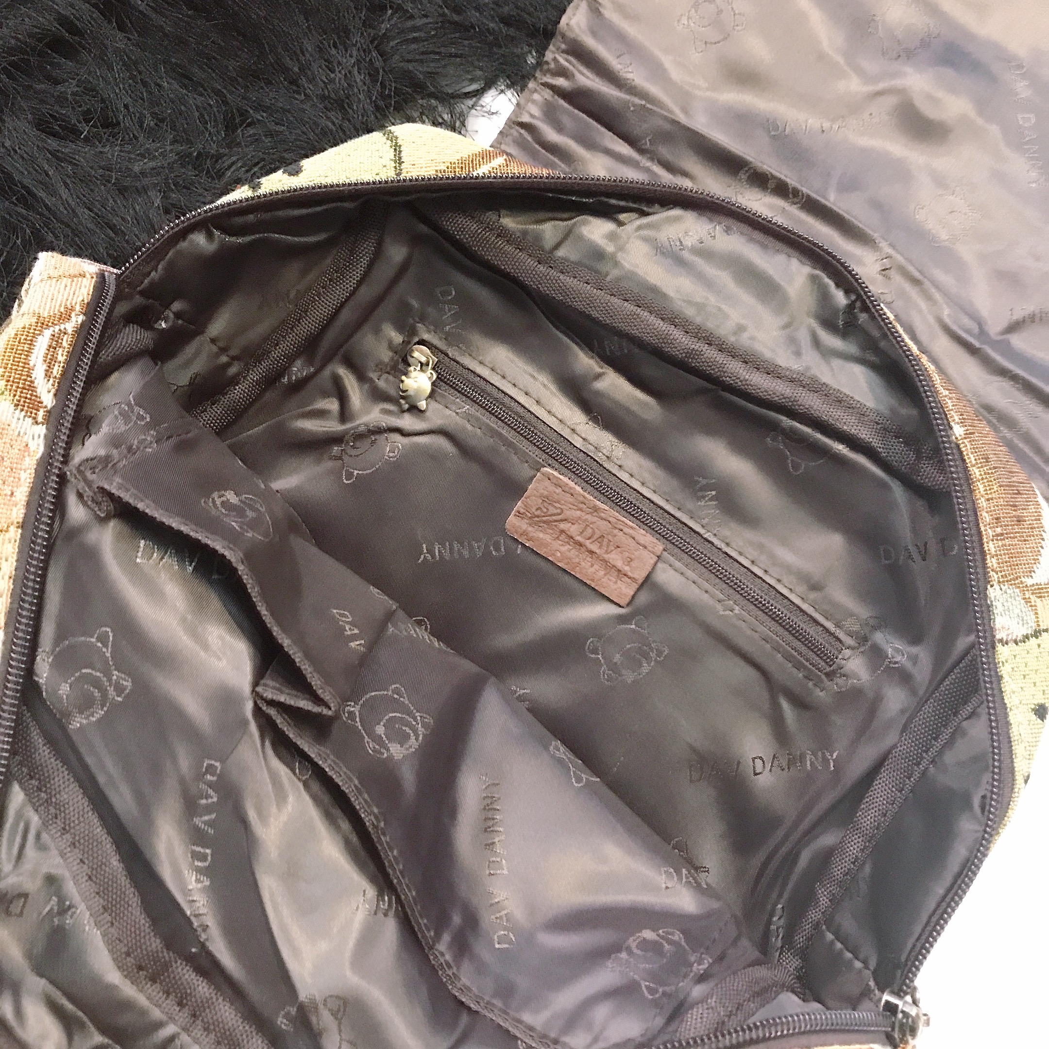 Balo thời trang 2 dây thêu gấu kẹo kim tuyến siêu xinh - DD142H8377