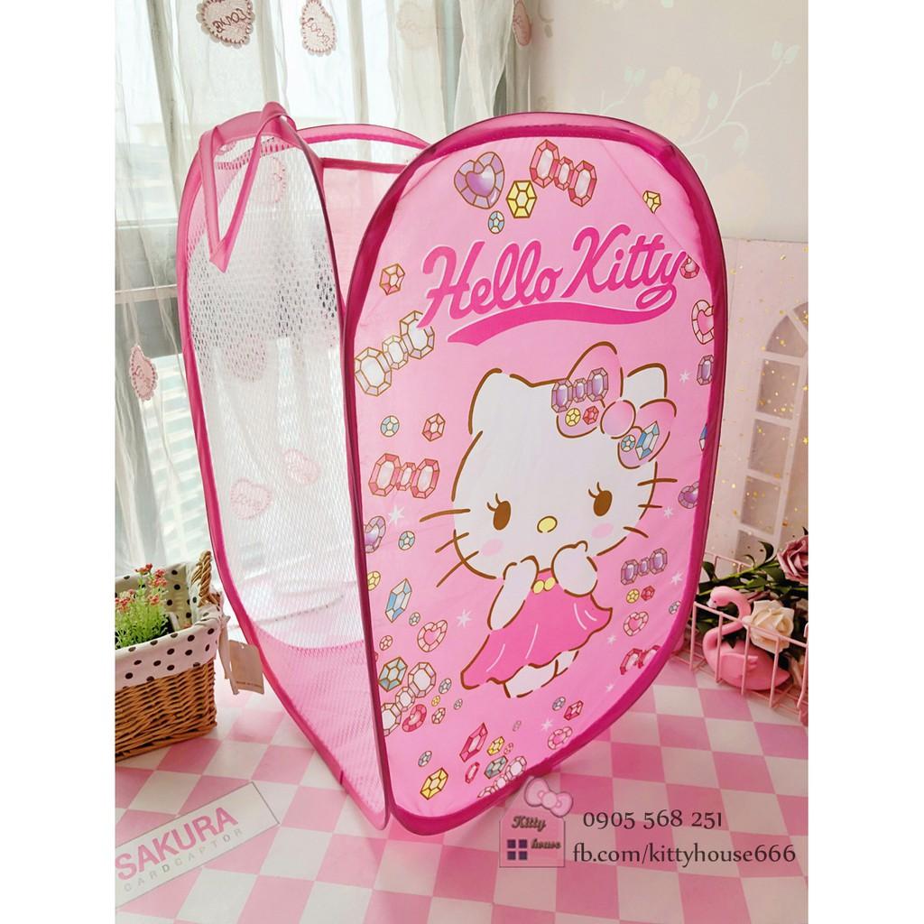 SỌT ĐỰNG QUẦN ÁO KITTY 2 KITTY HOUSE