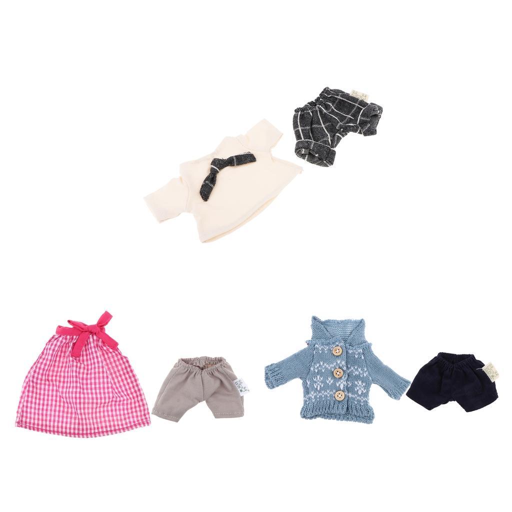 Lovely Sweater Shorts Suit Casual Outfit for 1/4 BJD Doll