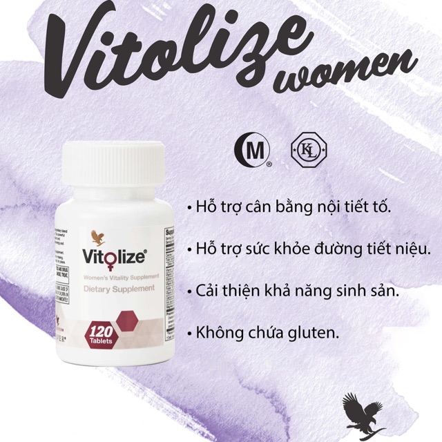 Thực phẩm chức năng  sản phẩm chuyên dùng cho phái nữ Forever Vitolize Women (#375) (120 Viên) 