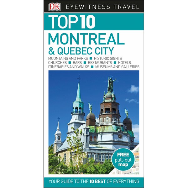 [Hàng thanh lý miễn đổi trả] DK Eyewitness Top 10 Montreal and Quebec City