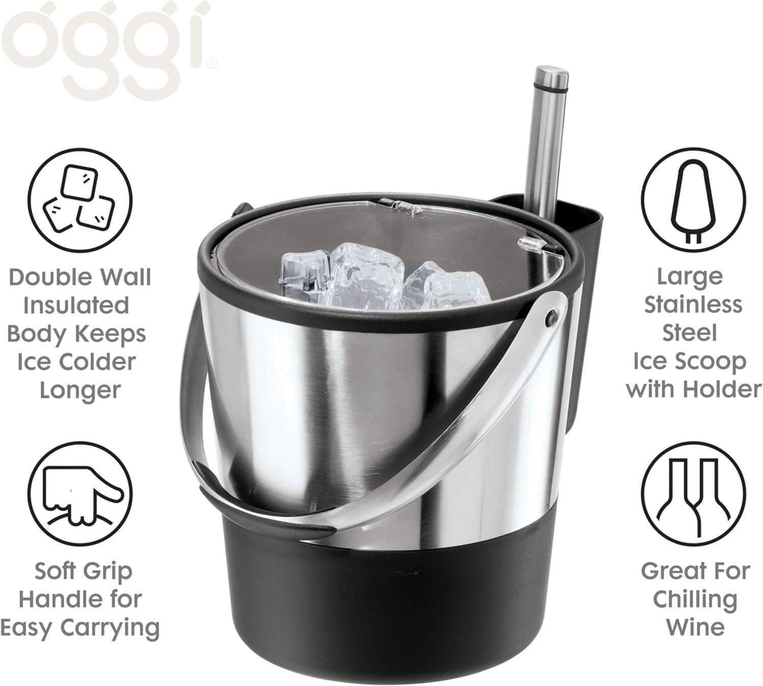 Xô Đá Oggi dung tích 3,8l Made in Germany Hàng chính hãng