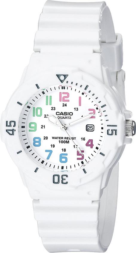 Đồng Hồ Nữ Dây Nhựa Casio LRW-200H-7BVDF - Trắng