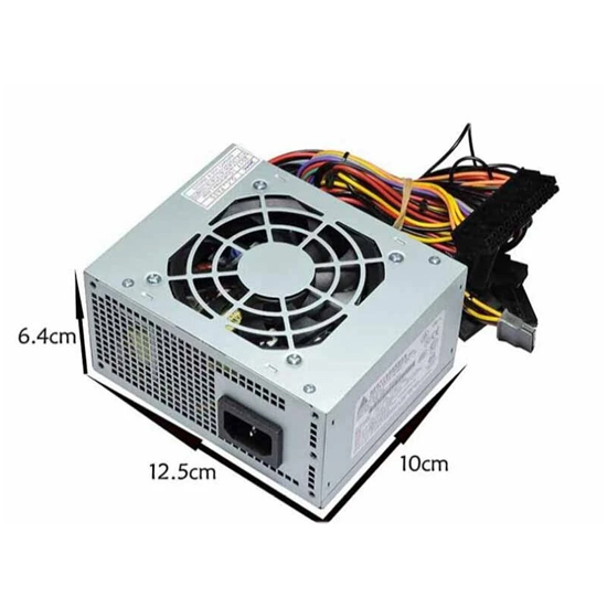 Nguồn máy tính MiNi Power Micro Supply ATX-450W (Nguồn 24 Pin + 4 Pin) - Hàng Chính Hãng