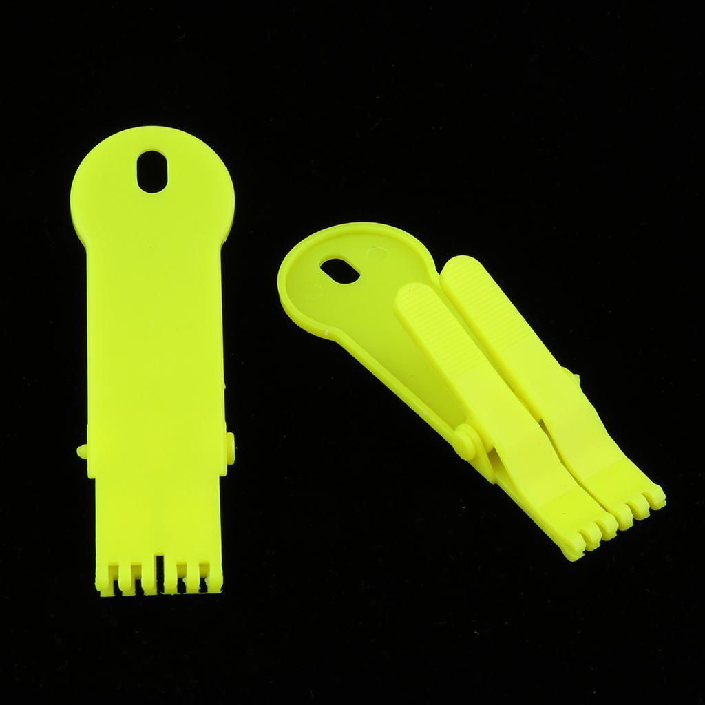 2Pcs High Quality Fishing Baits Lightweight Clip Fishing Bait Bander Tool