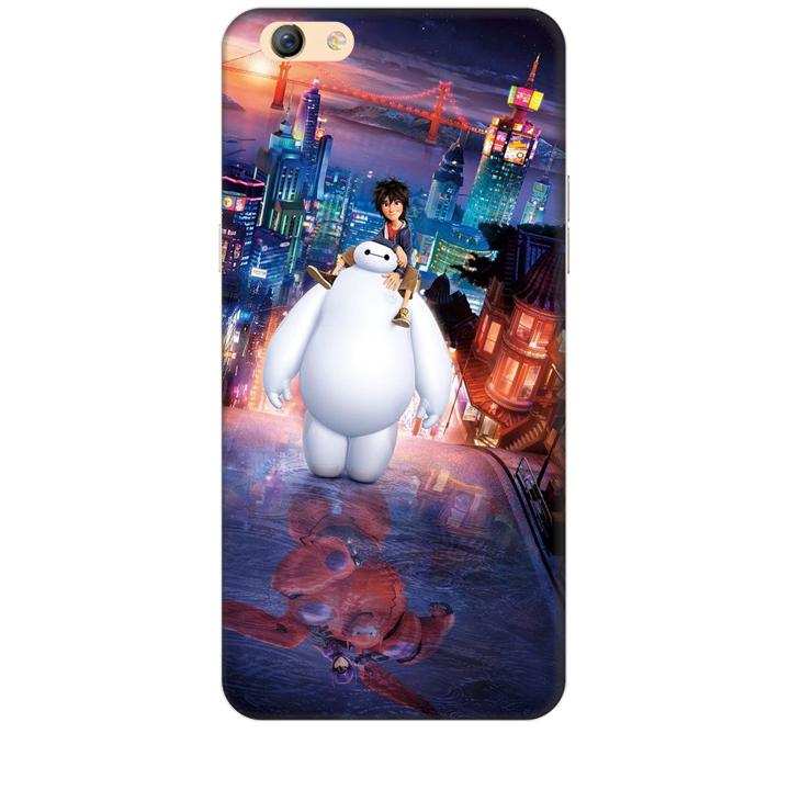 Ốp lưng dành cho điện thoại OPPO F3 hình Big Hero Mẫu 02