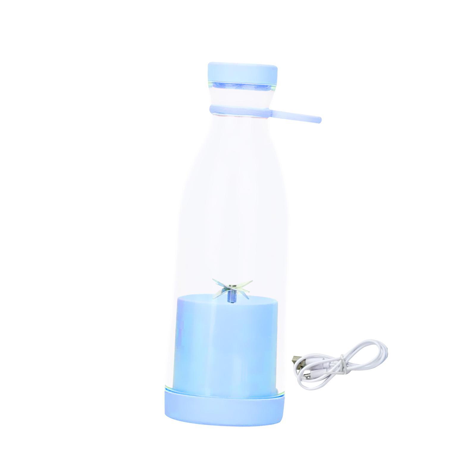 Electric Juicer Juice Mixer Portable Blender Multifunctional Office 6 Blade Personal Travel Blender Juicer Cup with Lids for Watermelon BBQ