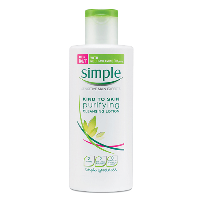 Sữa Tẩy Trang Simple Kind To Skin Purifying Cleansing Lotion (200ml)