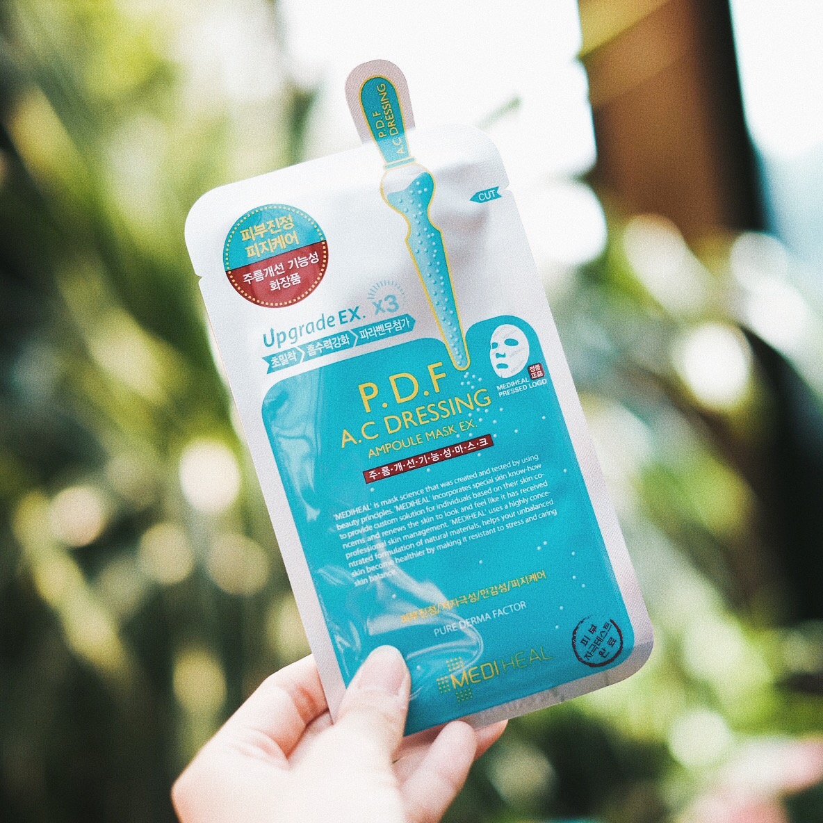 Mặt Nạ Làm Dịu Da Dành Cho Da Mụn Mediheal P.D.F AC-Dressing Ampoule Mask 25ml