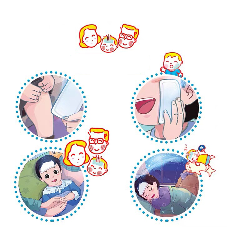 Miếng dán hạ sốt Kobayashi Nhật Bản cho trẻ em làm mát trong 8 giờ