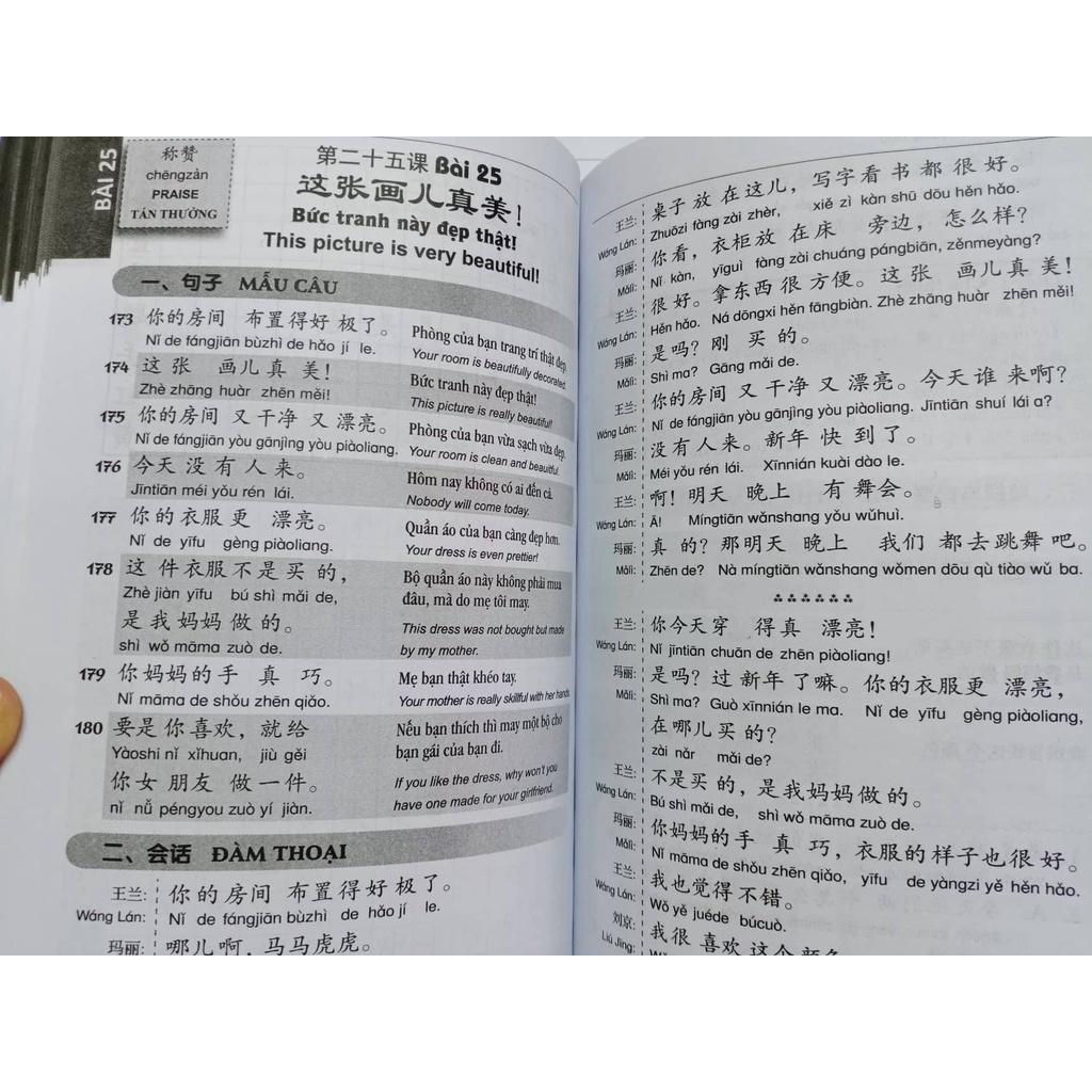 Sách - combo: 301 Câu Đàm Thoại Tiếng Hoa (BẢN MỚI KHỔ LỚN)+ 101 thông điệp thay đổi cuộc đời phụ nữ + DVD tài lệu