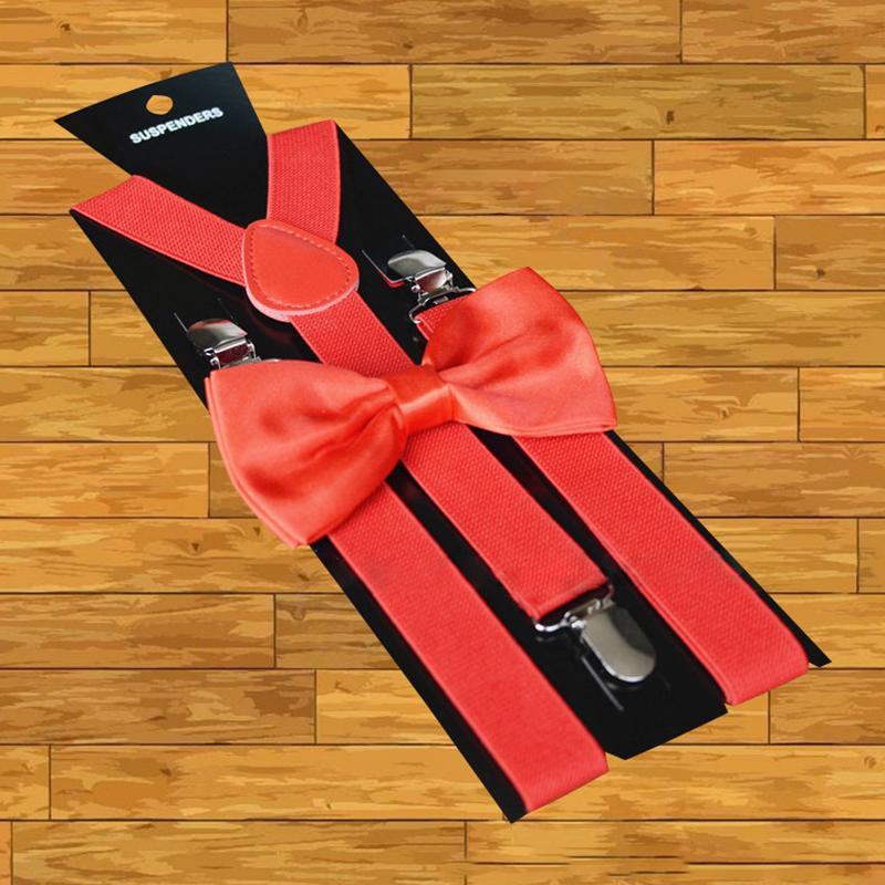 Costume Show Suspenders Bow Tie Suspenders HBSW