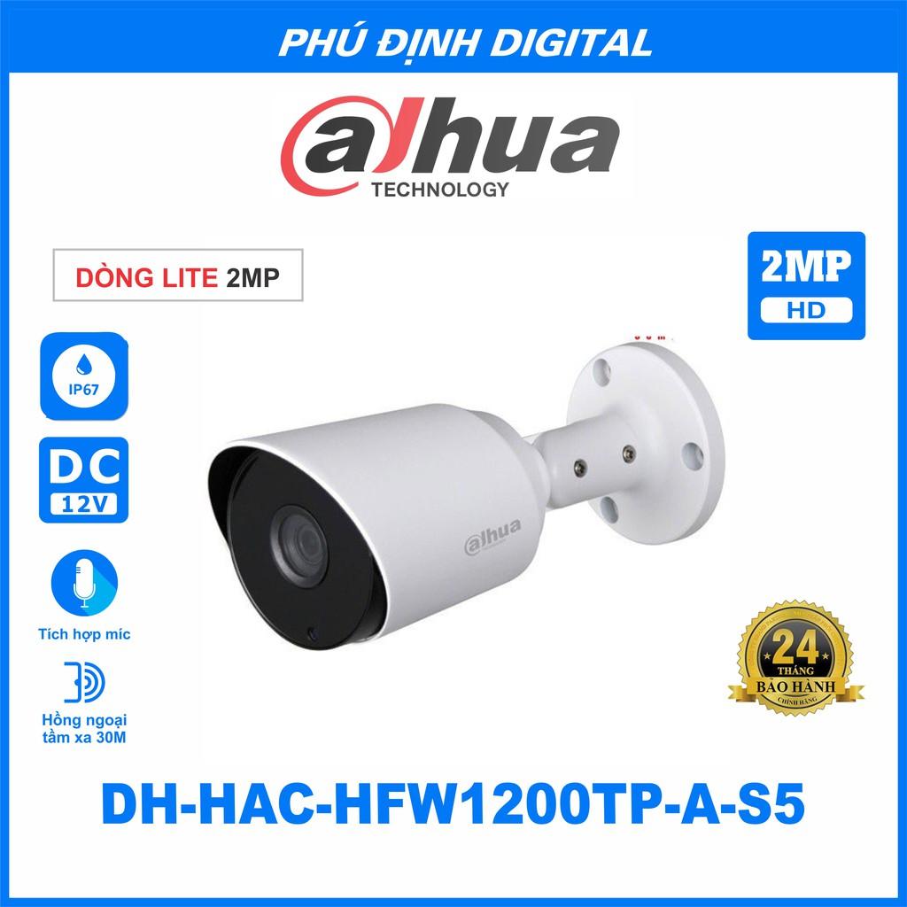 Camera Dahua quan sát trong nhà ngoài trời chống trộm ban đêm - Hàng Chính Hãng