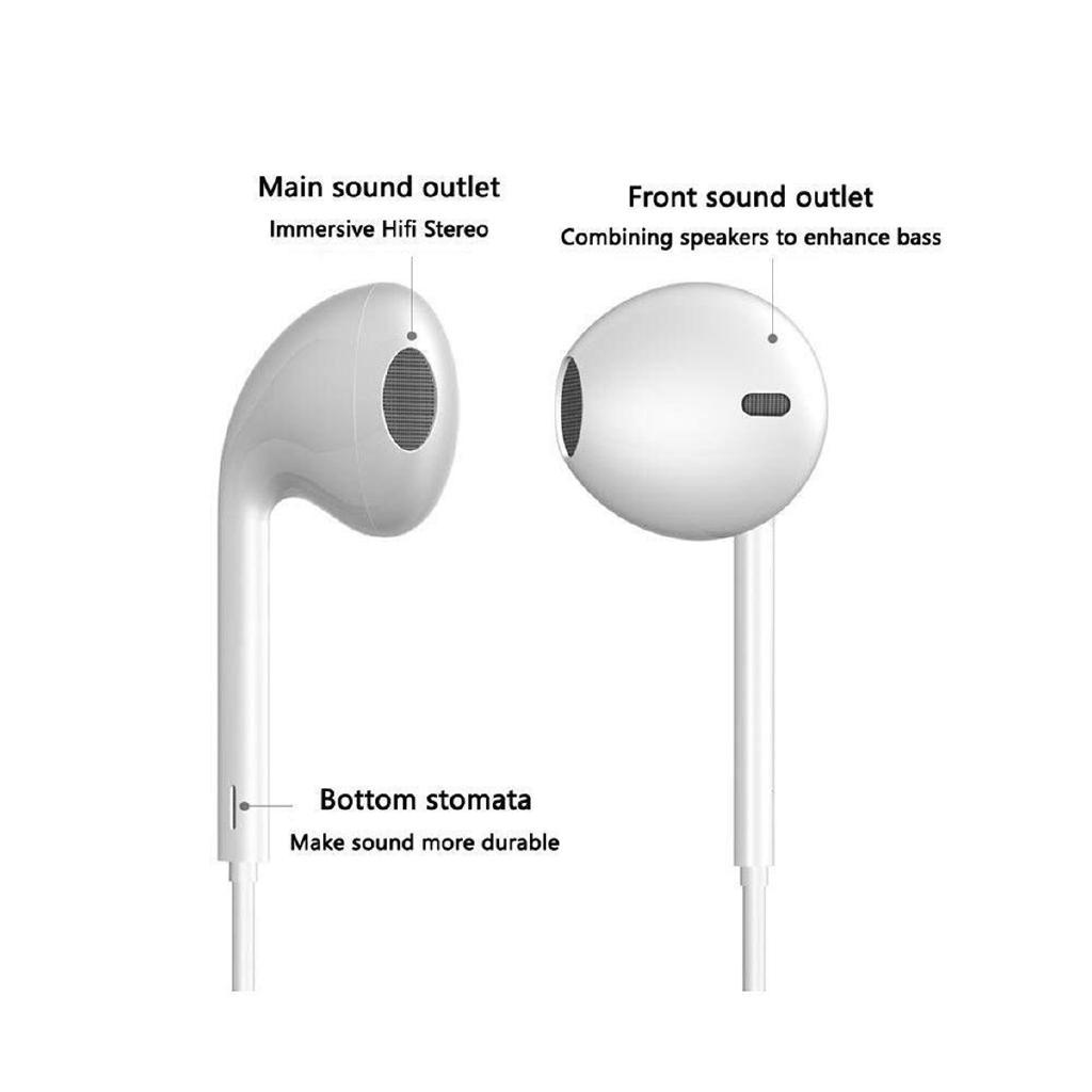 Tai nghe nhét tai có mic âm thanh sống động thích hợp cho IP Android