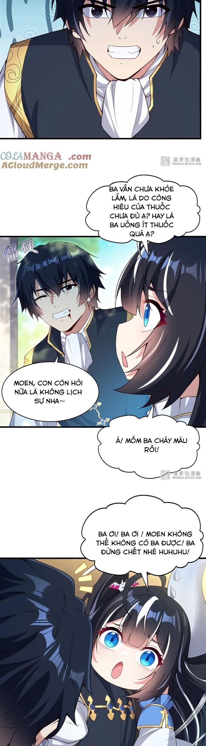 câm miệng đi ác long, ta không muốn trông trẻ với ngươi nữa! chapter 16 15