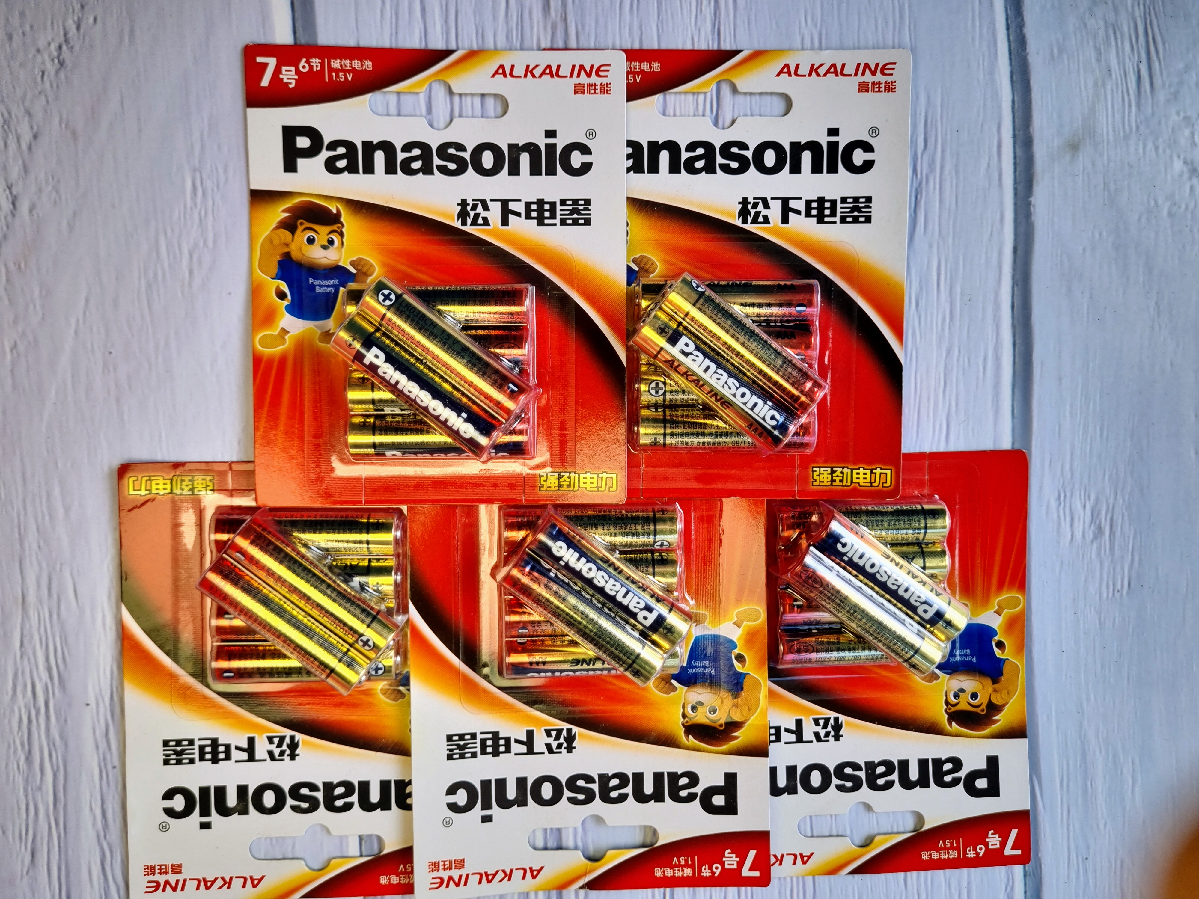 [Vỉ 6 Viên] Pin Alkaline Panasonic - Pin kiềm không chảy axit ch.ính hãng Panasonic