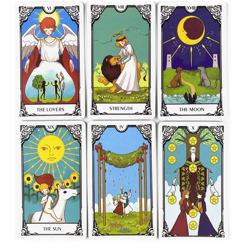Bộ Bài Fairy Tale Tarot 78 Lá Tặng Đá Thanh Tẩy