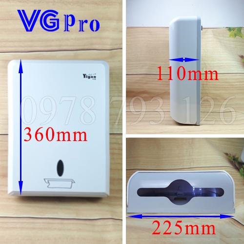 Hộp Đựng Giấy Lau Tay Treo Tường Trong Nhà Vệ Sinh Nhà Bếp A808 Bởi VGpro