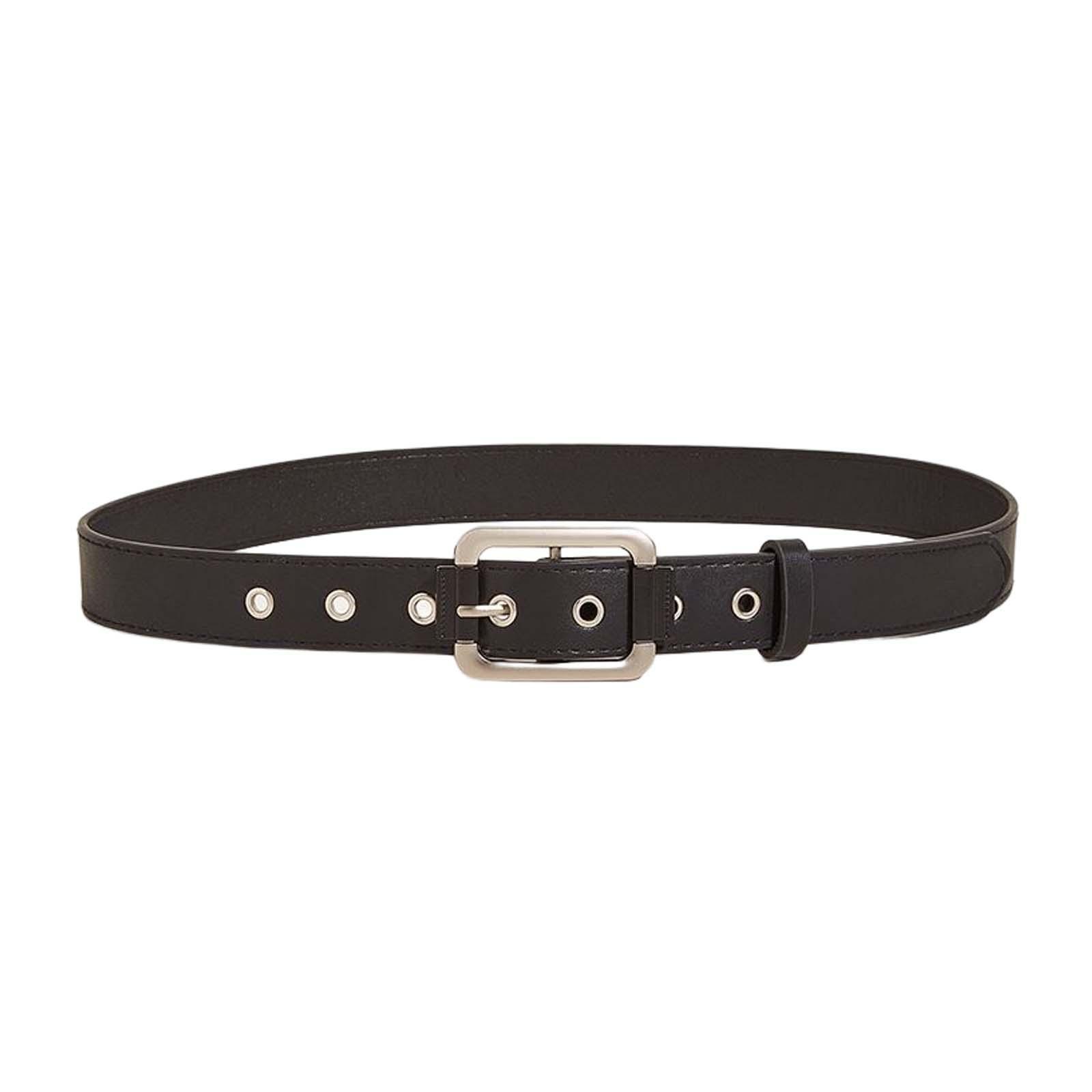 Men Pin Buckle Waist Belt PU Leather Fashion for Coats Daily wearing Street
