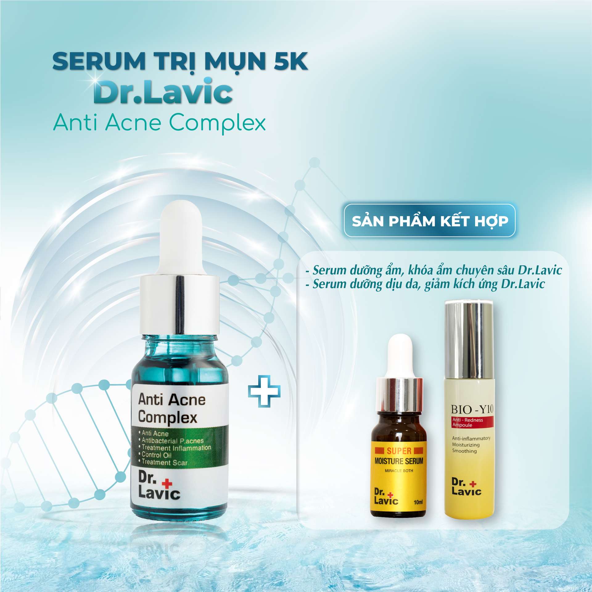 SERUM MỤN 5K DR.LAVIC - Dr.Lavic Anti acne complex