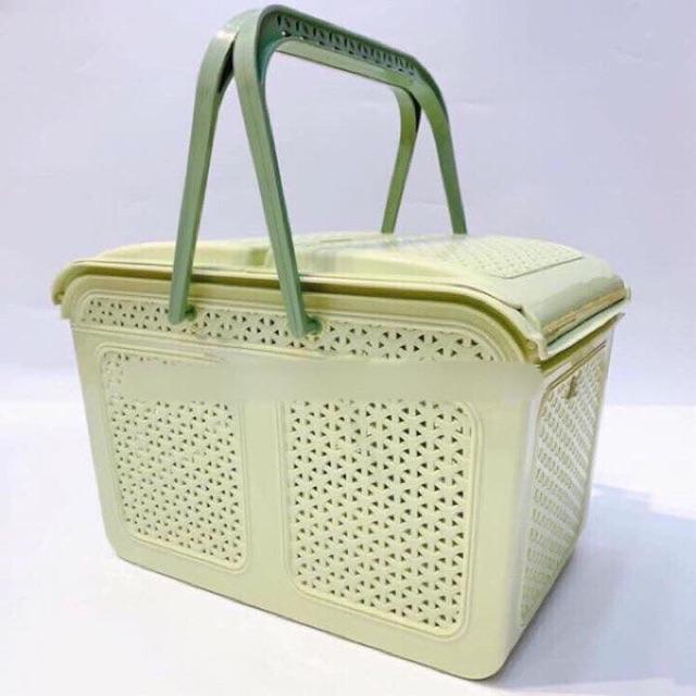 Làn nhựa, giỏ nhựa đựng đồ cho bé 2604