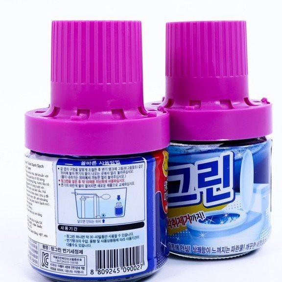 Chai Thả Bồn Cầu Khử Mùi Hàn Quốc – chất tẩy trắng làm sạch bồn vệ sinh
