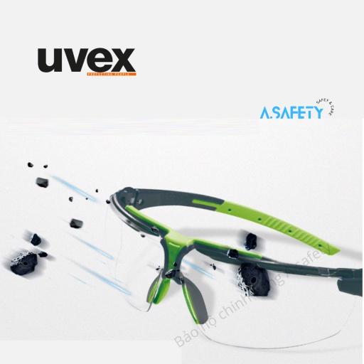 Mắt kính bảo hộ Uvex i-3s 9190075 Cao cấp thời trang chống bụi, tia uv, chống xước, đọng sương, nhập khẩu chính hãng