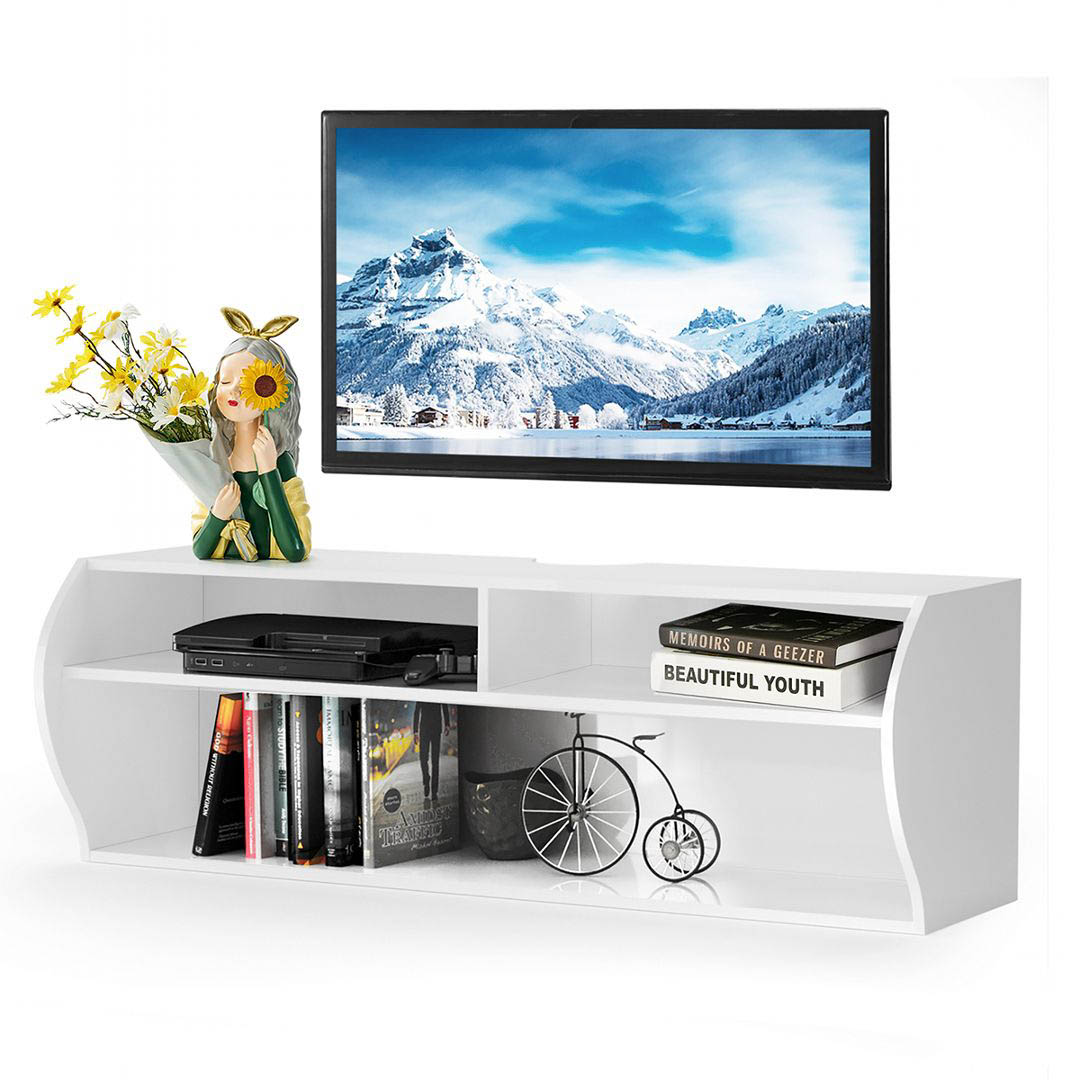 Kệ tivi gỗ hiện đại SMLIFE Tachija | Gỗ MDF dày 17mm chống ẩm | D120xR40xC40cm