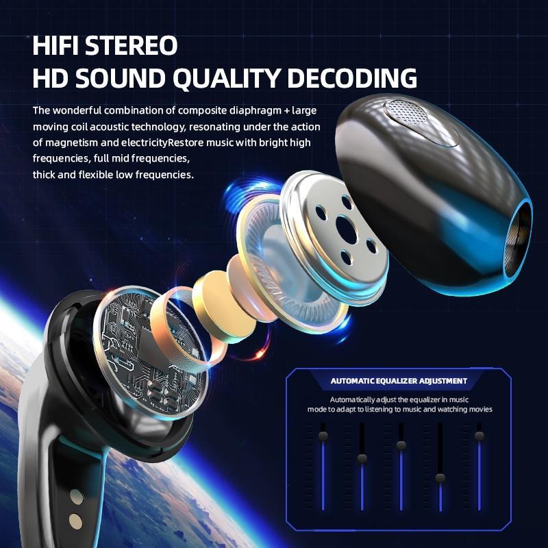 Tai nghe chơi game SPRISE 2021 không dây kết nối Bluetooth âm thanh HIFI 5.2 chuyên dụng