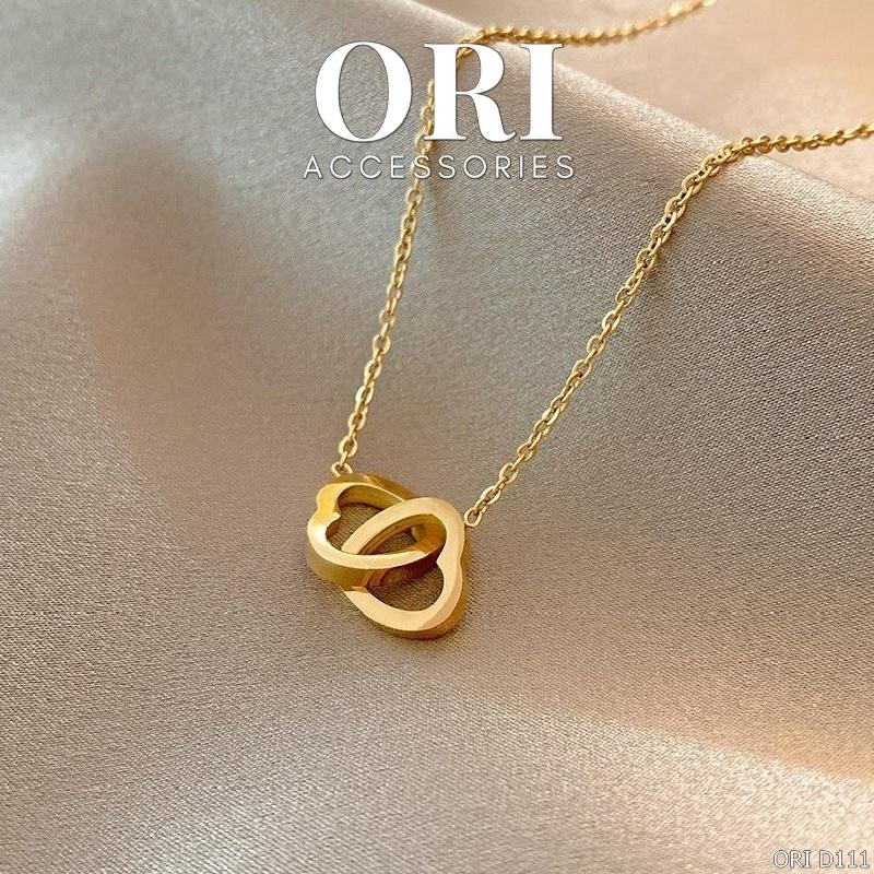 Dây chuyền nữ hình trái tim Althea thời trang ORI ACCESSORIES D111