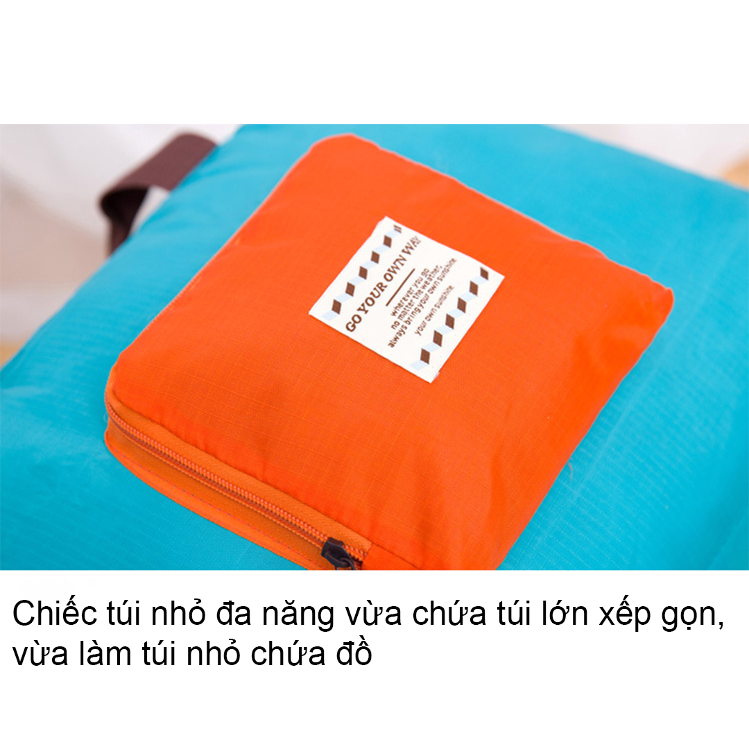 Túi xách du lịch gấp gọn, phong cách Hàn Quốc phù hợp cho cả nam và nữ, túi du lịch có màu sắc hài hoà rất đẹp