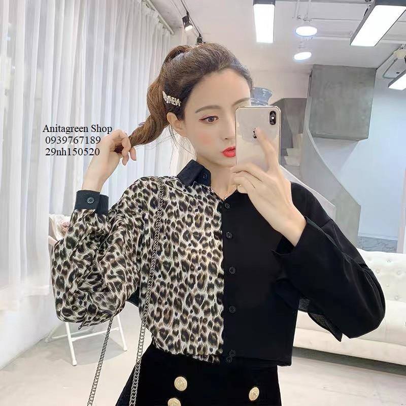 Nh150520-SƠ MI NỮ PHỐI BEO s-6xl