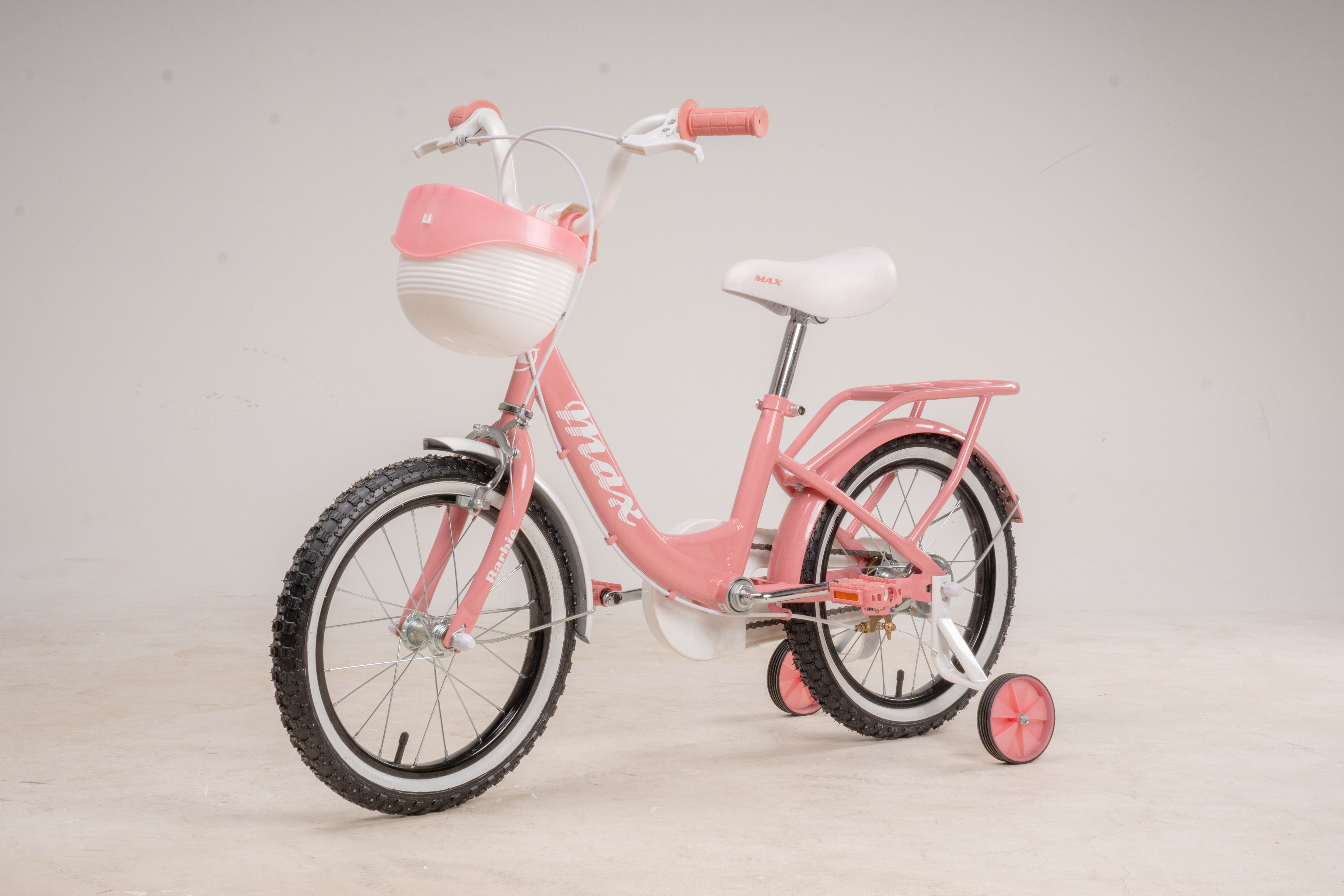 [FREESHIP] Xe Đạp Trẻ Em Bé Gái Youth MaxBike Barbie - Bánh 16 Inches – 2022 ( 4-7 tuổi)