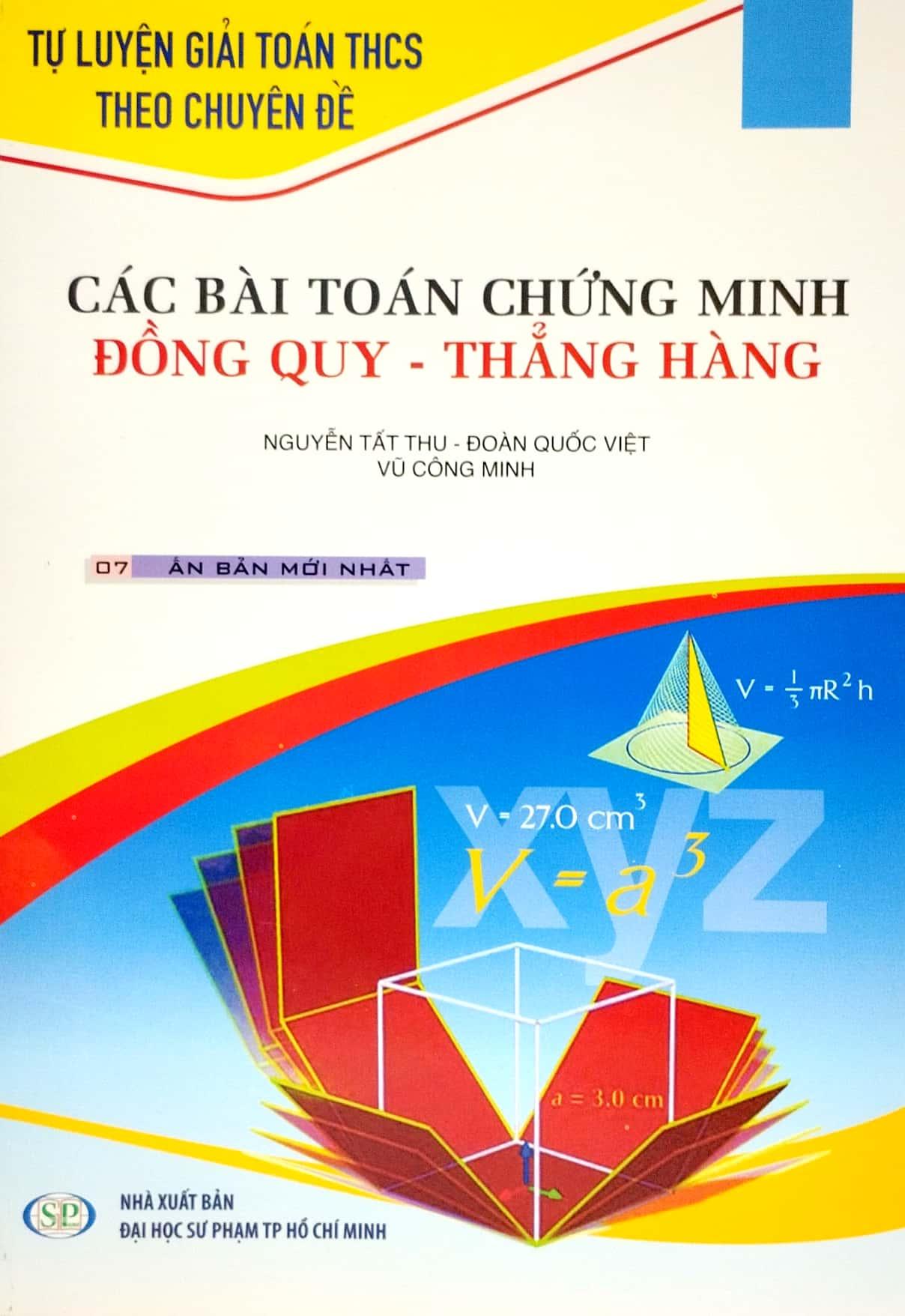Các Bài Toán Chứng Minh Đồng Quy-Thẳng Hàng